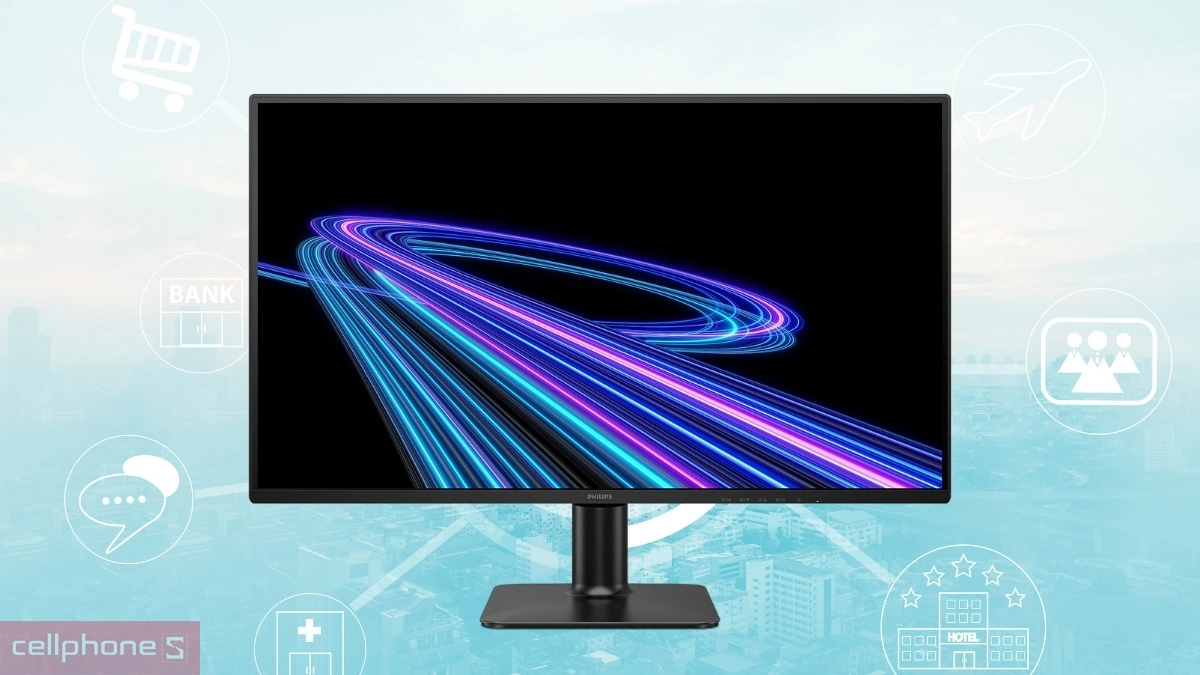 Chất lượng hiển thị màn hình Philips 27E2G2200 27 inch