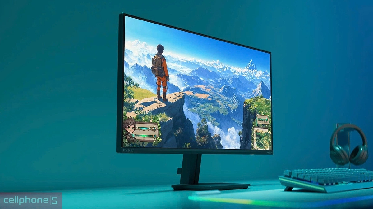 Chất lượng hiển thị trên màn hình Philips 27M2N3500UK 27 inch