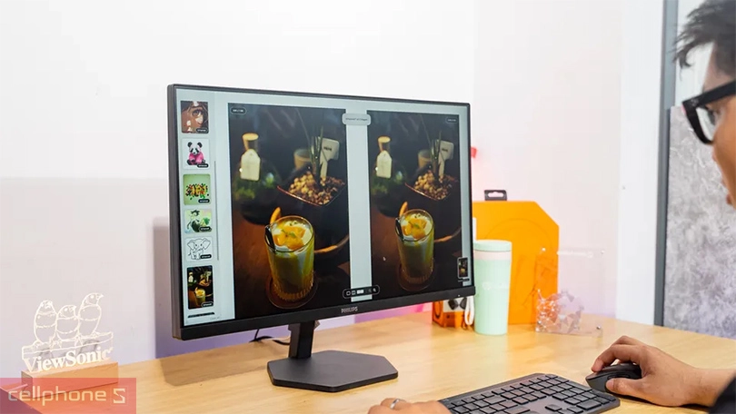 Màn hình 75hz Philips 24E1N33000A - Hình ảnh chi tiết, chuyển động mượt Màn hình 75hz Philips 24E1N33000A - Hình ảnh chi tiết, chuyển động mượt