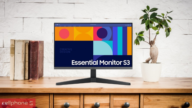 Thiết kế màn hình Samsung LS24C330GAEXXV 24 inch