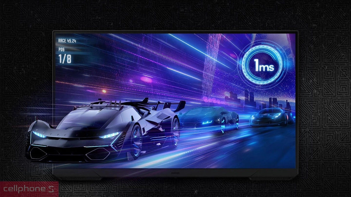 Độ phân giải, tần số quét của màn hình Samsung Odyssey G3 G30D 24 inch