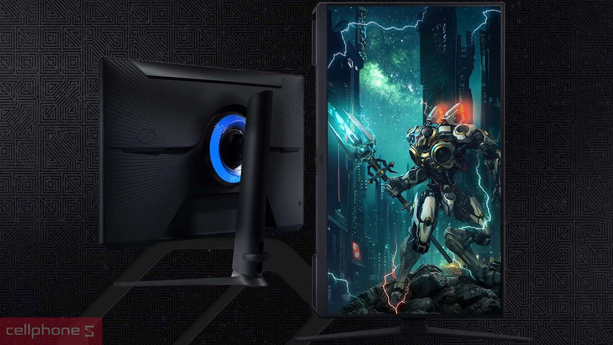 Cổng kết nối đa dạng, liền mạch của màn hình Samsung Odyssey G3 G30D 24 inch