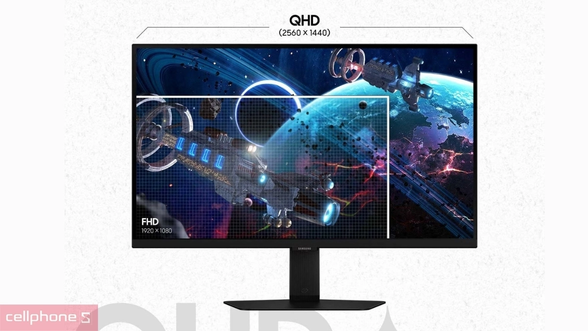 Chất lượng màn hình gaming Samsung Odyssey LS27DG502EEXXV