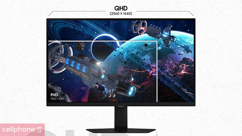 Kết nối màn hình gaming Samsung Odyssey LS27DG502EEXXV