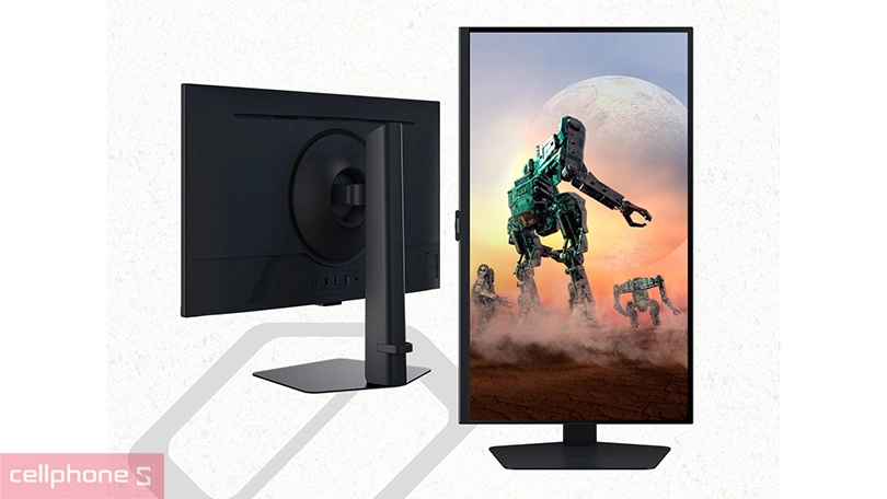 Thiết kế màn hình gaming Samsung Odyssey LS27DG502EEXXV