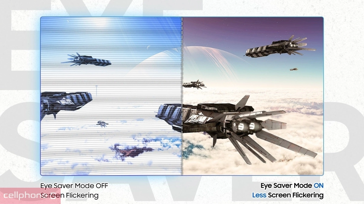 Chế đọ bảo vệ mắt trên màn hình Samsung Odyssey LS27DG502EEXXV