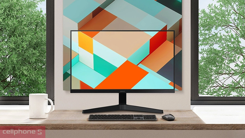 Thiết kế viền siêu mỏng của màn hình Samsung LS27C310EAEXXS 27inch