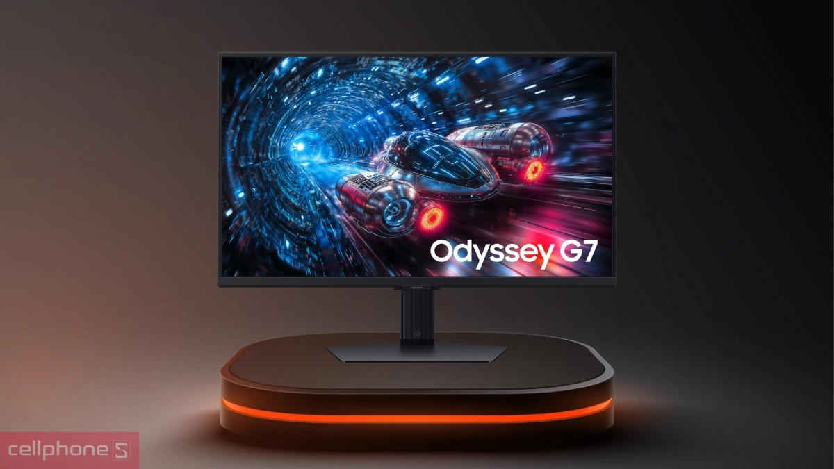 Chất lượng hiển thị trên màn hình Samsung Odyssey G7 G70F LS27FG702EEXXV 27 inch