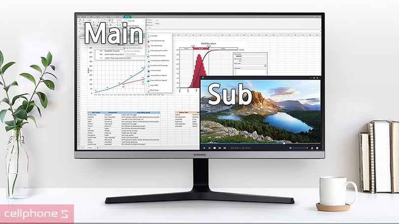Công nghệ màn hình Samsung LU28R550UQEXXV 28 inch