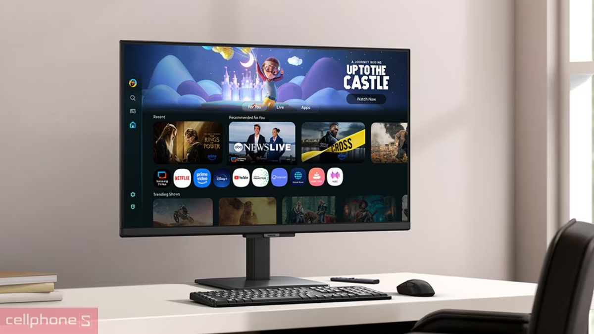 Chất lượng hiển thị Full HD ổn định, chuyển động mượt mà