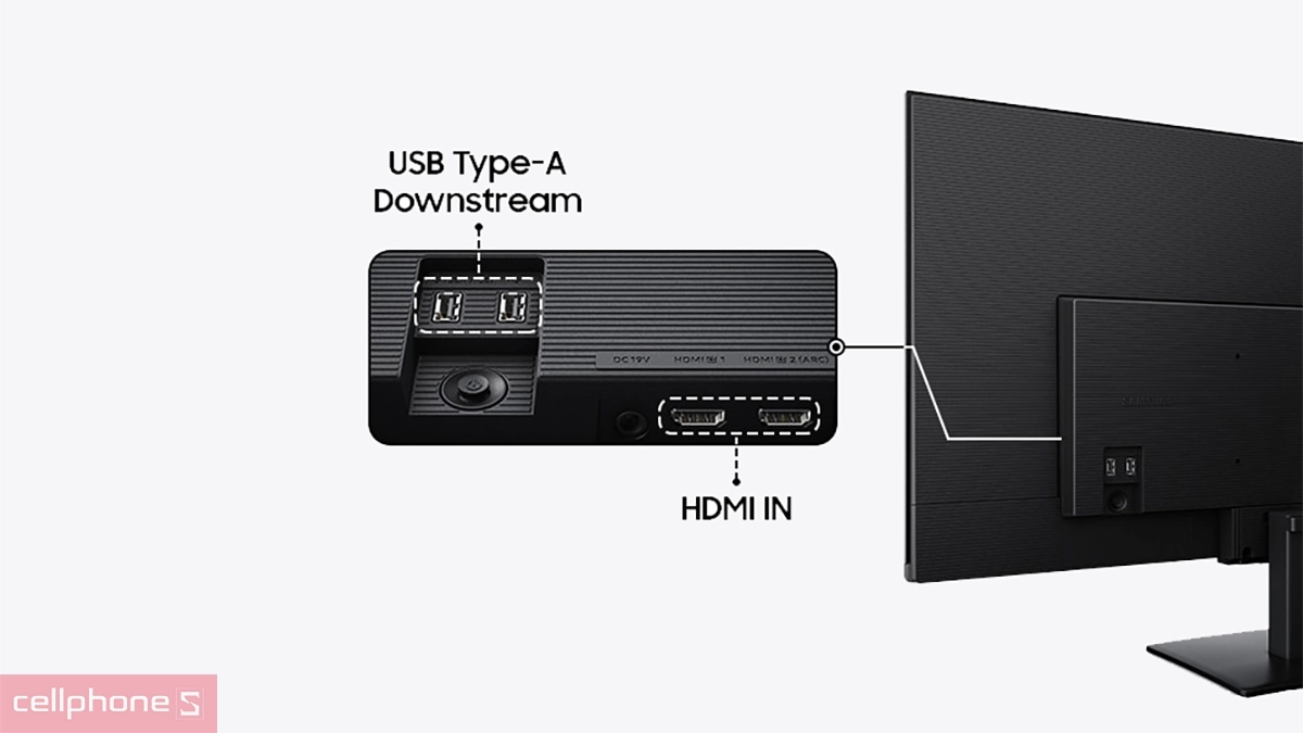 Hệ thống cổng kết nối đa dạng, tiện lợi