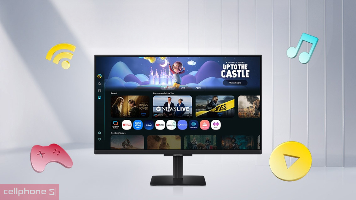 Thiết kế gọn gàng, màu sắc trung tính