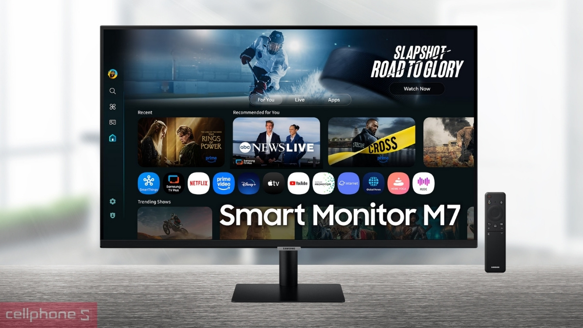 Màn hình Samsung M7 M70F LS32FM700UEXXV 32 inch tích hợp công nghệ HDR10