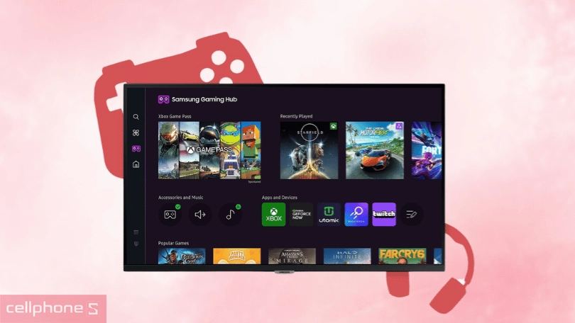 Công nghệ hiển thị của màn hình thông minh Samsung LS32DM500EEXXV 32 inch