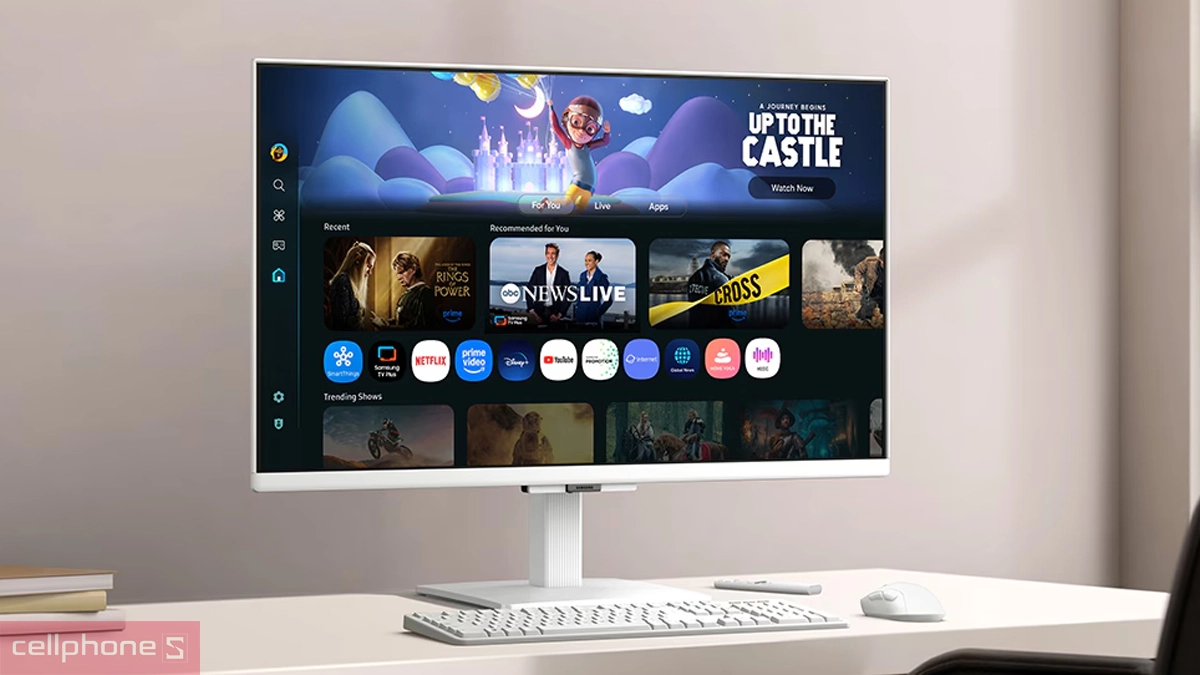 Độ phân giải màn hình thông minh Samsung M5 M50F LS32FM501EEXXV 32 inch