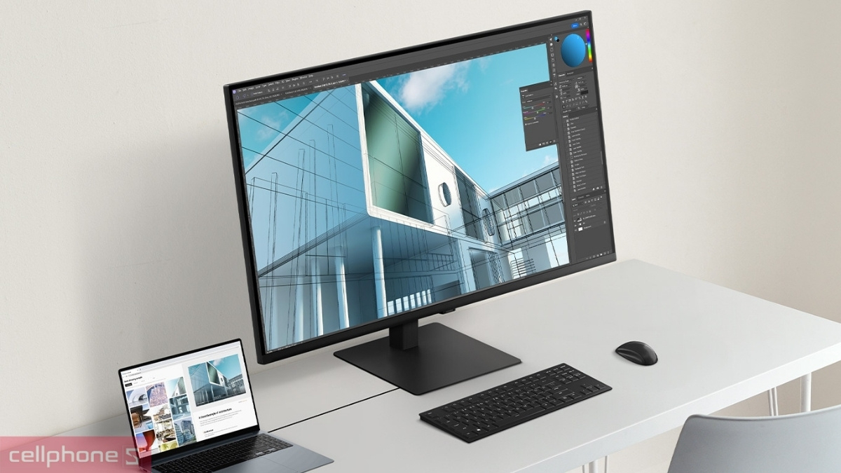 Cổng HDMI và DisplayPort tối ưu làm việc đa thiết bị