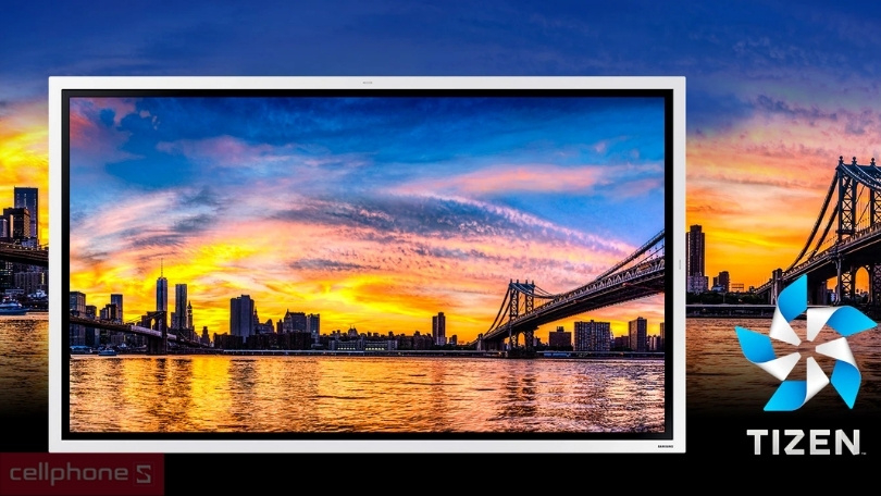 Hệ điều hành Tizen 5.0 trên màn hình tương tác Samsung Flip LH55WMRWBGCXXV 55 (không chân đế)