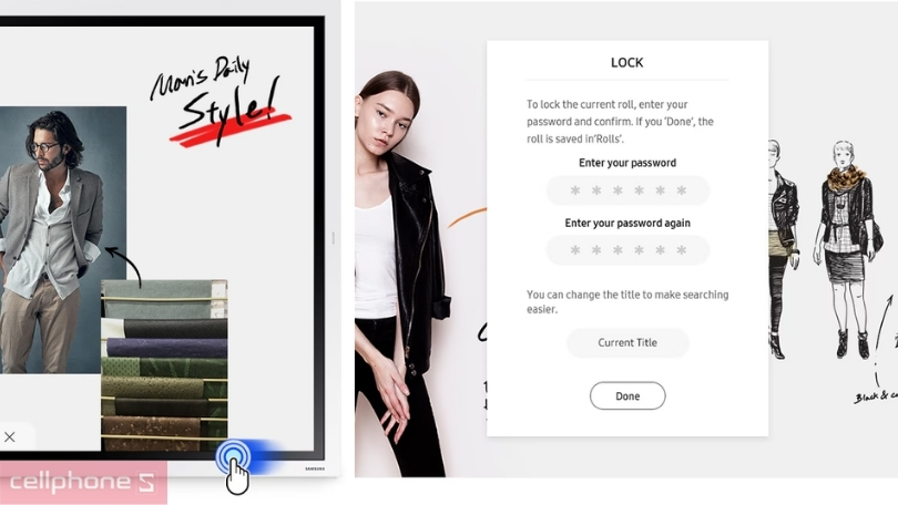 Độ bảo mật của màn hình tương tác Samsung Flip LH55WMRWBGCXXV 55 (không chân đế)
