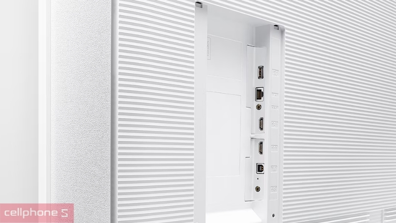 Cổng kết nối của màn hình tương tác Samsung Flip LH55WMRWBGCXXV 55 (không chân đế)