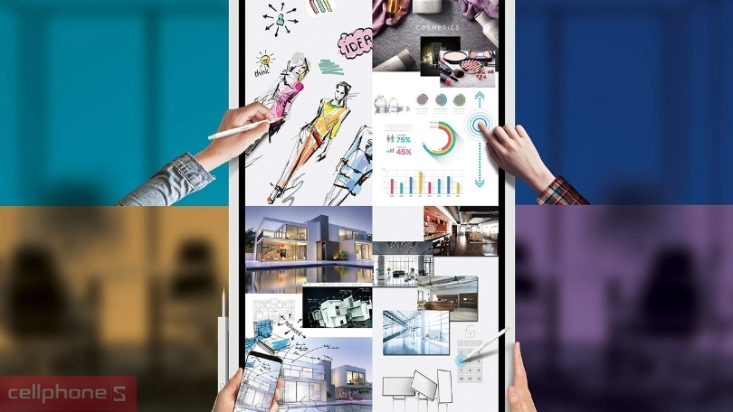 Khả năng đồng bộ hóa của màn hình tương tác Samsung Flip LH55WMRWBGCXXV 55 (không chân đế)