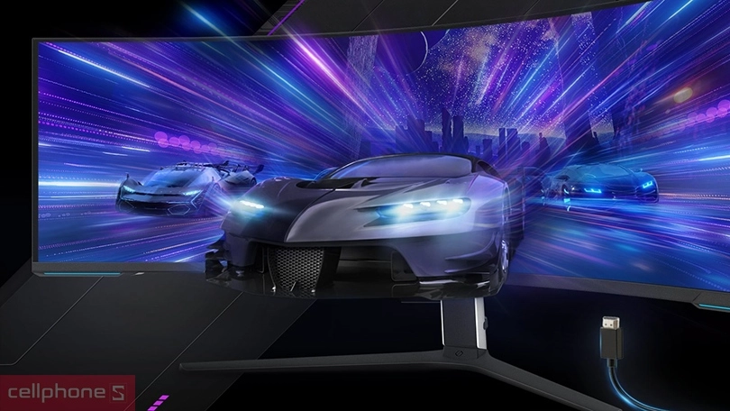 Thiết kế màn hình Samsung Odyssey NEO G9 G95NC LS57CG952 57 inch