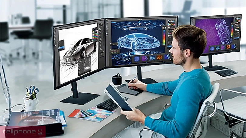 Màn hình Samsung ViewFinity S8 UHD LS32B800PXEXXV 32 inch