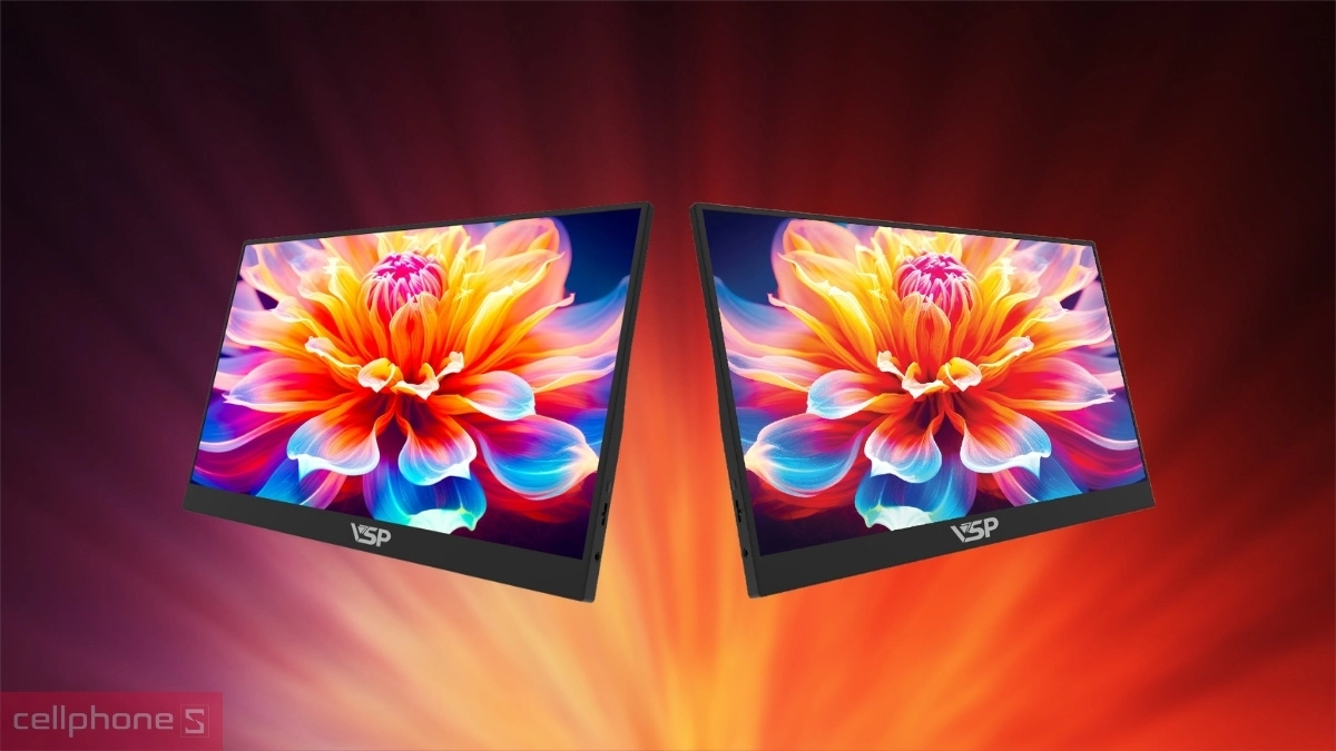 Thiết kế Màn hình di động VSP VP1560FS1 15.6 inch