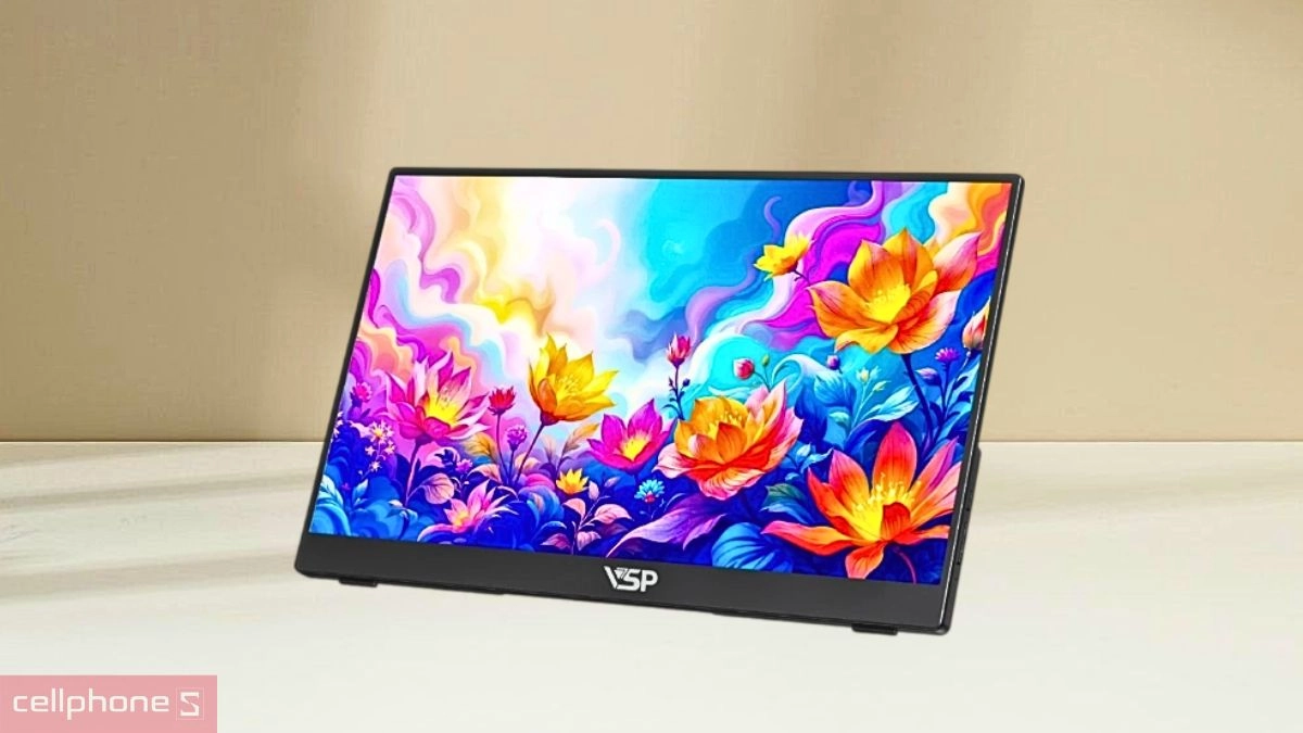 Công nghệ chống nháy màn Flicker-free trên màn hình di động VSP VP1560FST1 16 inch