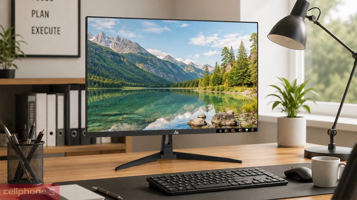 Tấm nền IPS hoặc VA là thông số cần quan tâm khi mua màn hình VSP