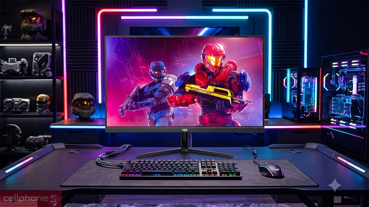 Khi chọn màn hình VSP chơi game nên chọn thời gian phản hồi thấp