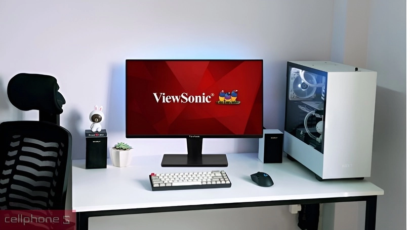 Cổng kết nối màn hình Viewsonic VA2215-H 100Hz 22 inch