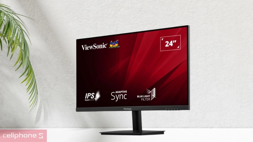 màn hình Viewsonic VA2409-H 24 inch với viền màn hình siêu mỏng, kiểu dáng sang trọng màn hình Viewsonic VA2409-H 24 inch với viền màn hình siêu mỏng, kiểu dáng sang trọng