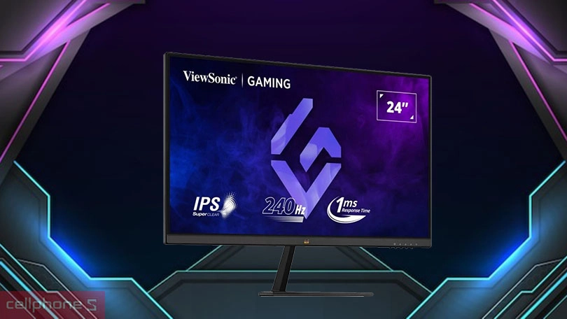 Thiết kế màn hình Gaming ViewSonic VX2479A-HD-PRO 240Hz 24 inch
