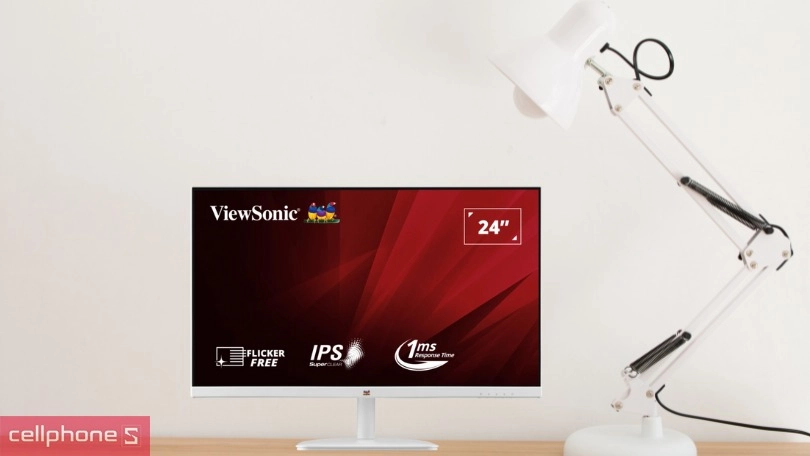 Thiết kế màn hình Viewsonic VA2432-HW 24 inch