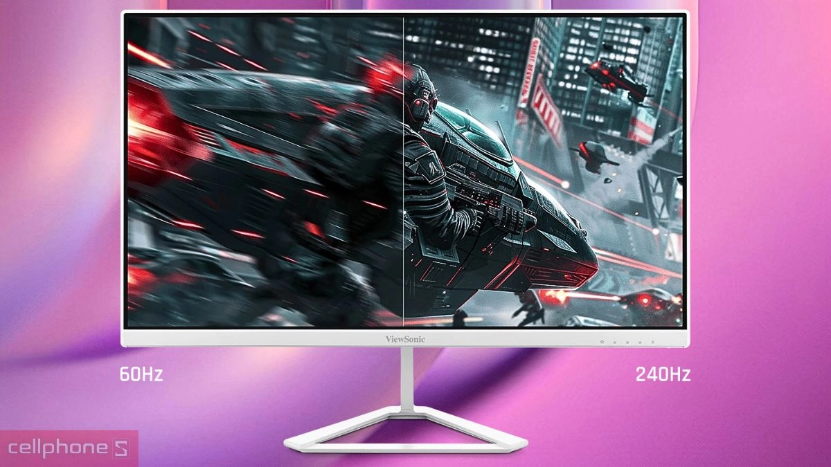Tần số quét màn hình ViewSonic VX24G30 24 inch