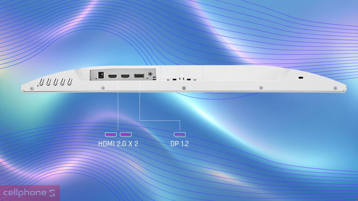 Hệ thống cổng màn hình ViewSonic VX24G30 24 inch
