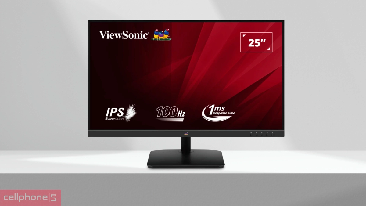 Màn hình ViewSonic VA2532-H 25 inch được trang bị độ phân giải 1920x1080 Full HD