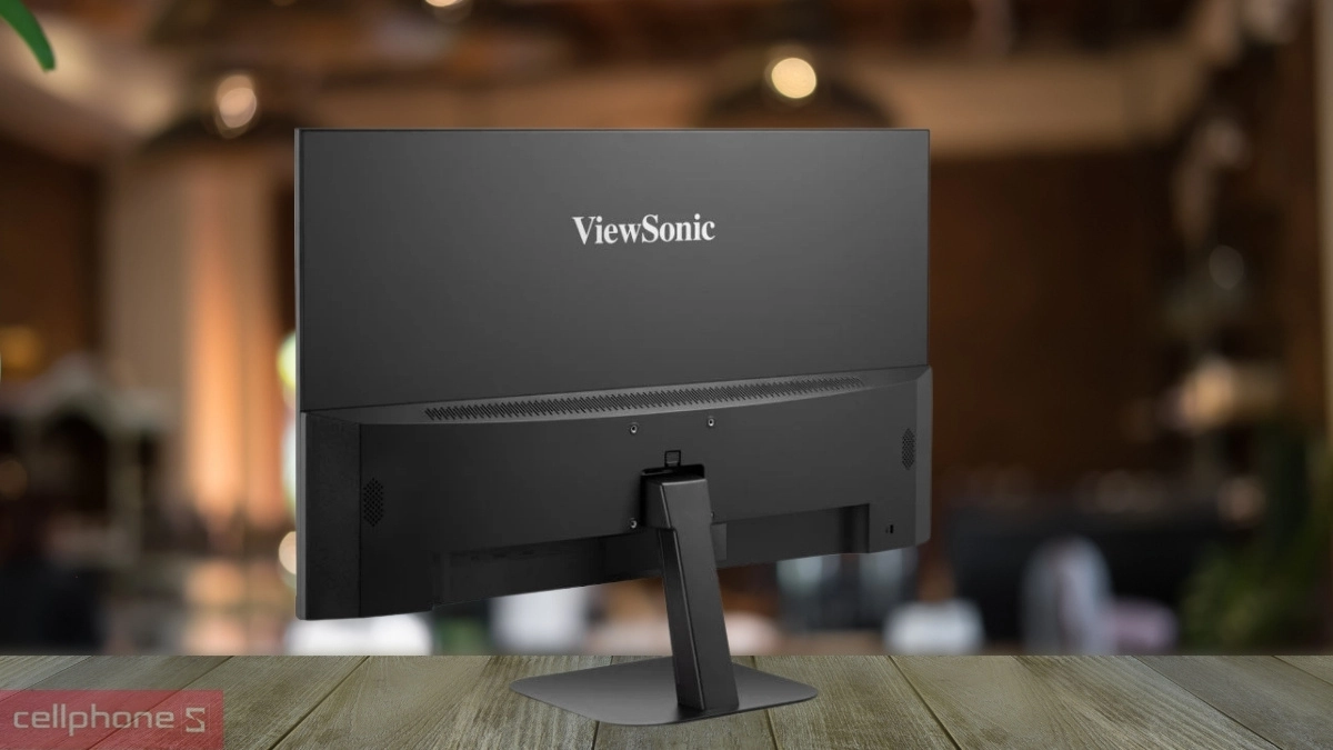 Màn hình ViewSonic VX2457A-HD-PRO 24 inch hỗ trợ hai cổng HDMI 2.0 và một cổng DisplayPort 1.4