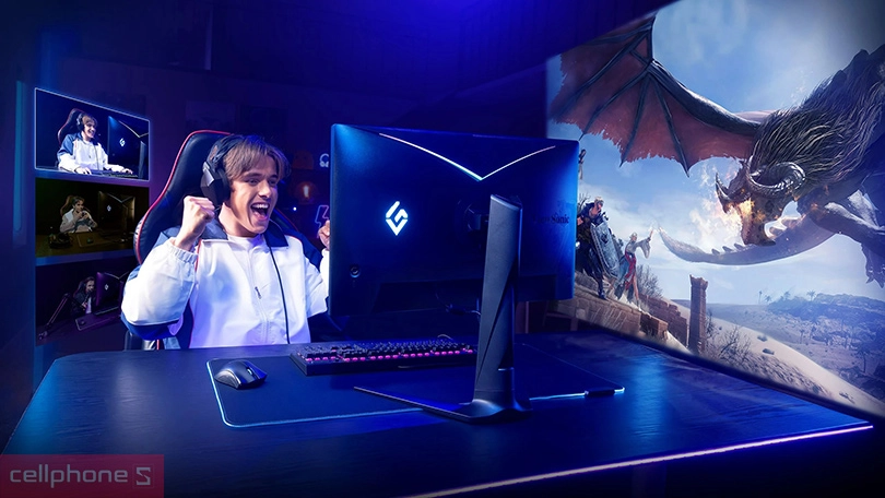 Thiết kế màn hình Gaming ViewSonic XG275D1 4K 27 inch