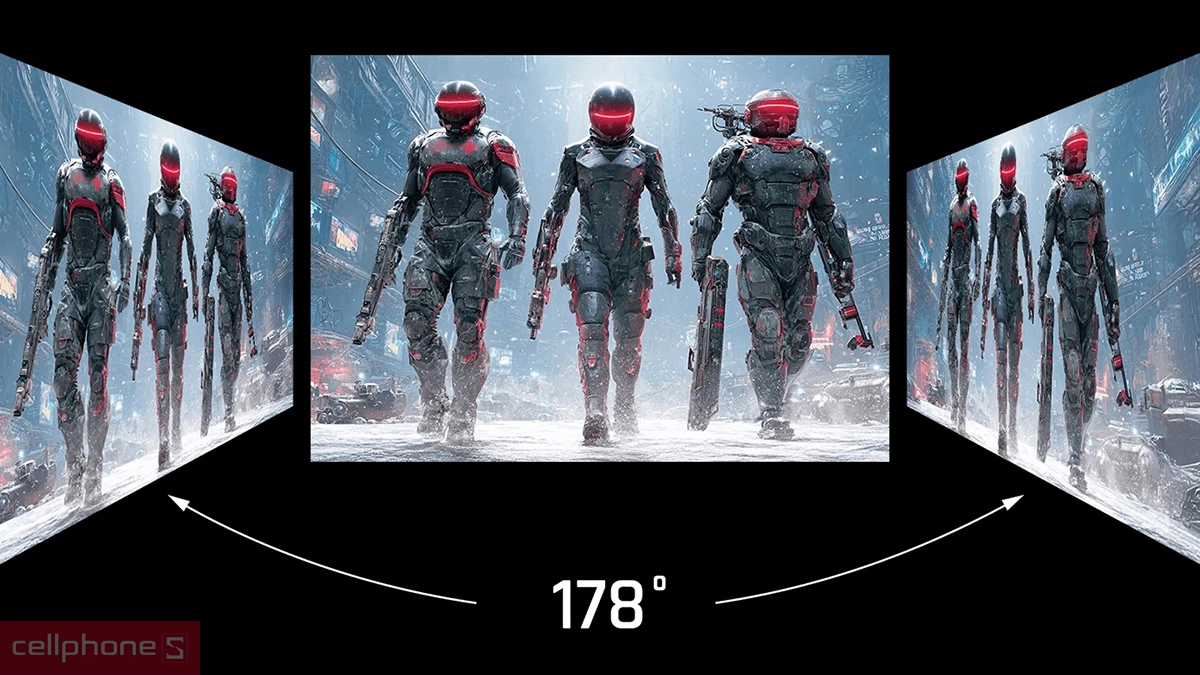 Góc nhìn màn hình ViewSonic VX2757-2K-PRO-4 27 inch