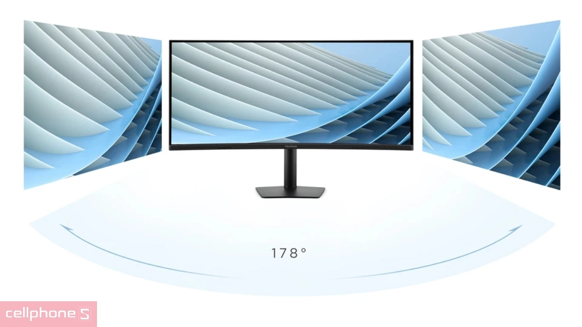 Thiết kế màn hình ViewSonic VG3820C-2K 38 inch
