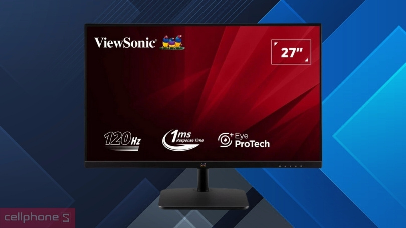 Màn hình Viewsonic VA2732A-H 120Hz 27 inch - Công nghệ hiển thị hiện đại, độ phân giải cao