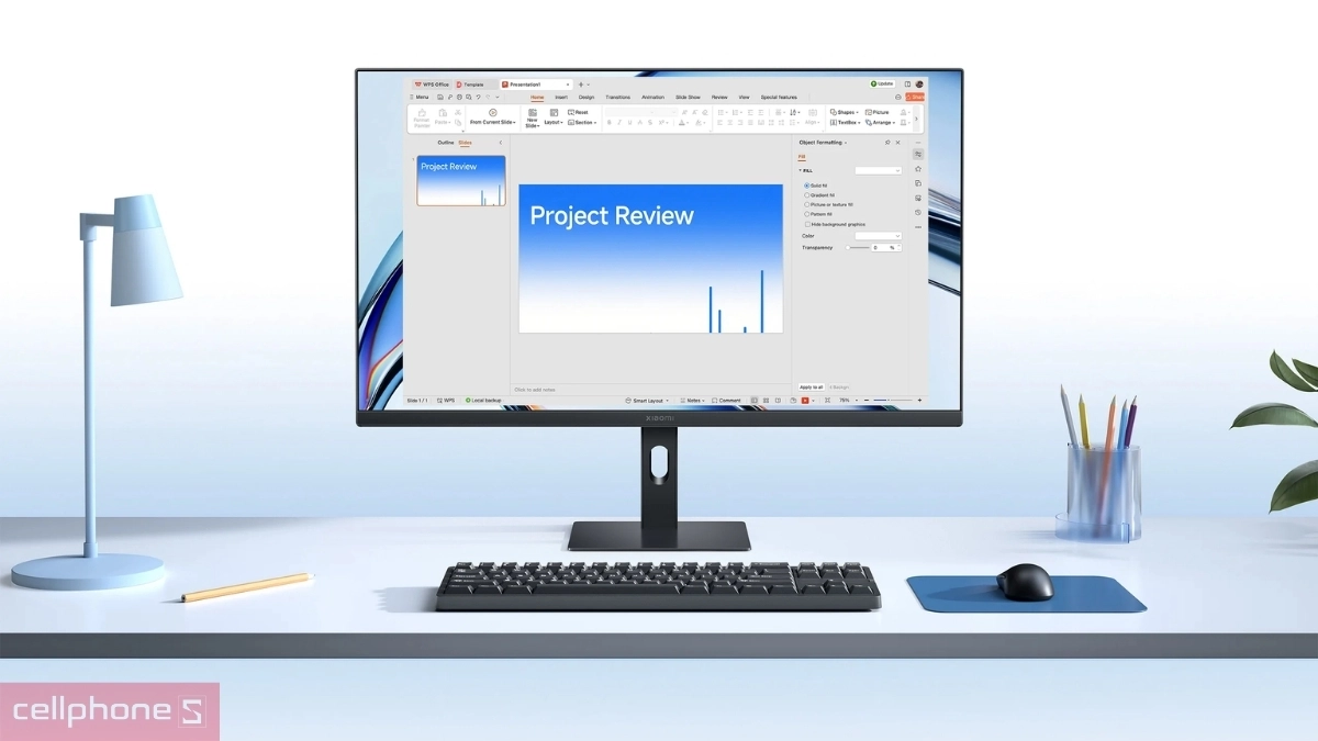 Trải nghiệm hình ảnh mượt với FHD và tần số 144Hz