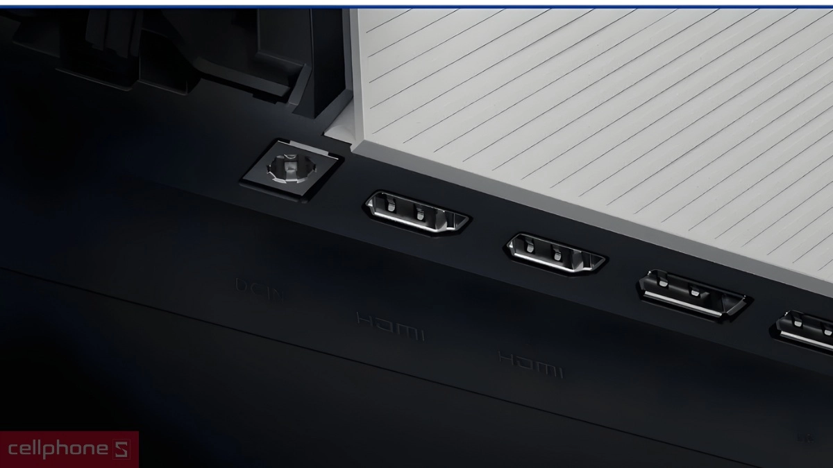 Hệ thống cổng kết nối linh hoạt, đa dạng của màn hình Xiaomi G27QI 2026 27 inch