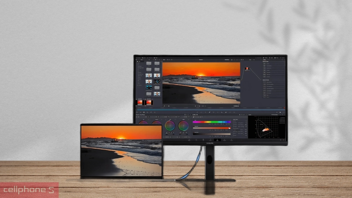 Chọn màn hình Xiaomi theo cổng kết nối và khả năng tương thích thiết bị