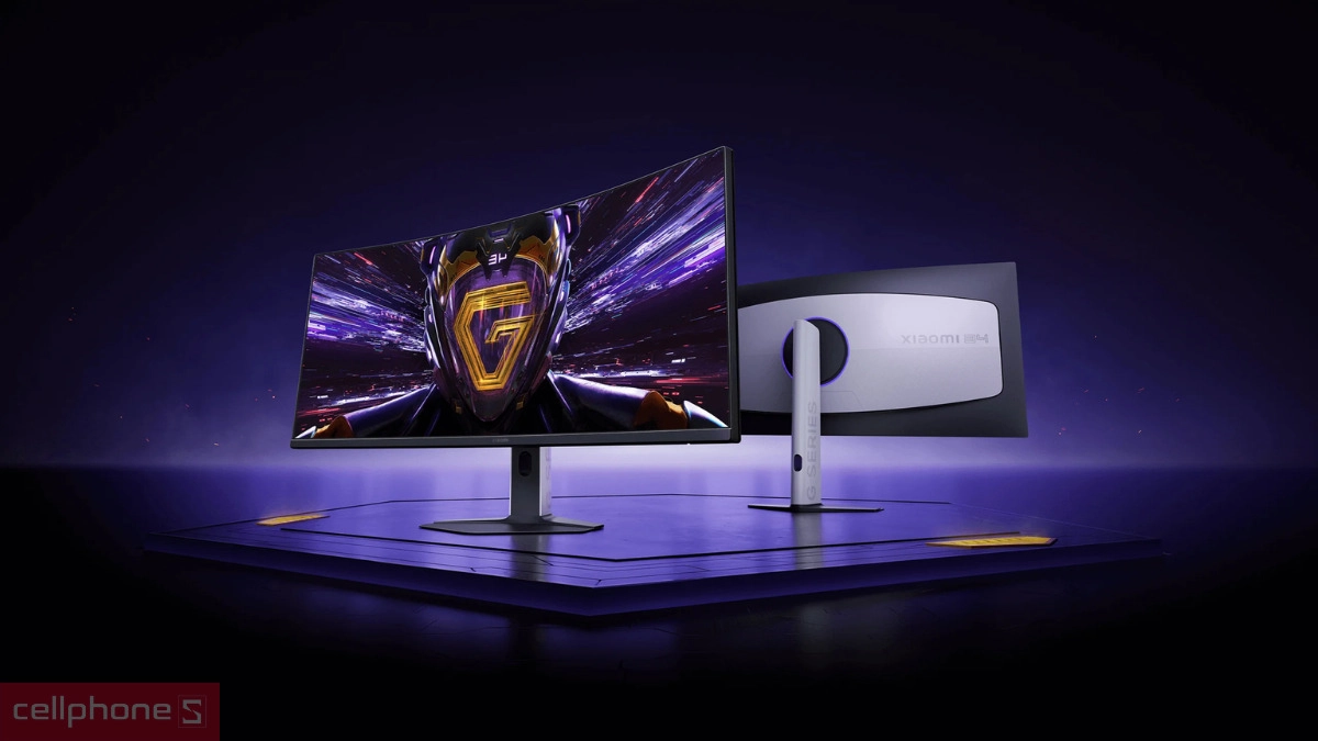 Màn hình Xiaomi G34WQi 2026 34 inch cong WQHD, tần số 180Hz
