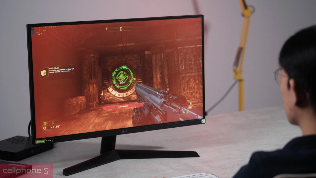 Màn hình LG 27GN800 phù hợp cho game thủ