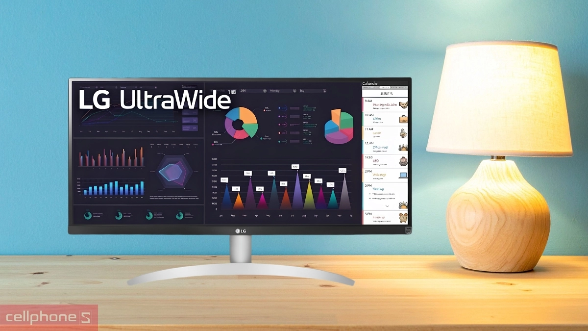 Màn hình LG UltraWide 29WQ600 29 inch phù hợp cho người làm việc đa nhiệm
