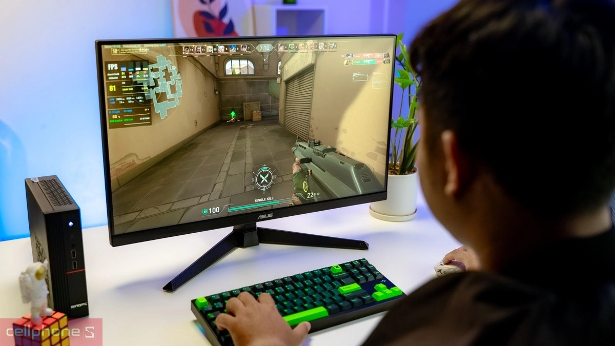 Màn hình máy tính phân khúc giá thấp phù hợp học tập và chơi game eSports