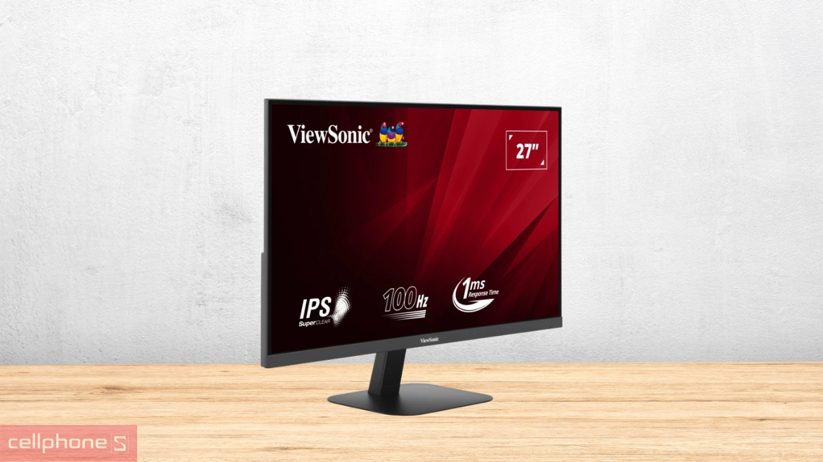 Màn hình ViewSonic VA2708 phù hợp cho nhu cầu làm việc và học tập
